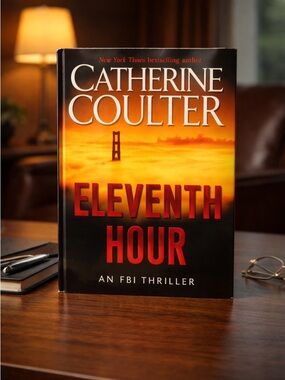 EUC - Eleventh Hour by Catherine Coulter Hardback Book - FBI Thriller